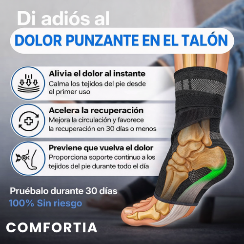 PlantaCare™ — Manga de Compresión para el Pie